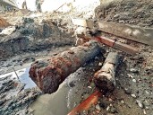 Salvamento arqueológico en Veracruz: Hallan vestigios de muralla y cañones