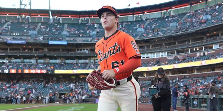 Drew Gilbert makes incredible catch in MLB debut