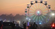 The sun sets on the Berkeley County Youth Fair