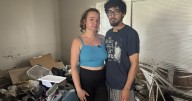 'Everything was floating': Couple escapes through window as floodwaters destroy their home