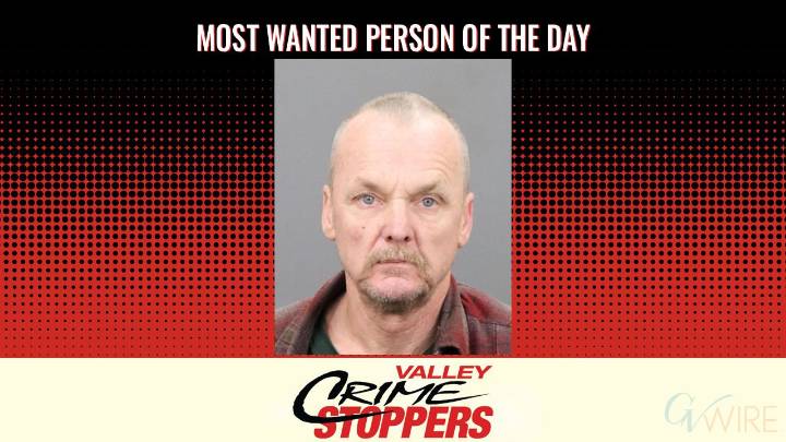 Valley Crime Stoppers’ Most Wanted Person of the Day: Curtis Wayne Recek