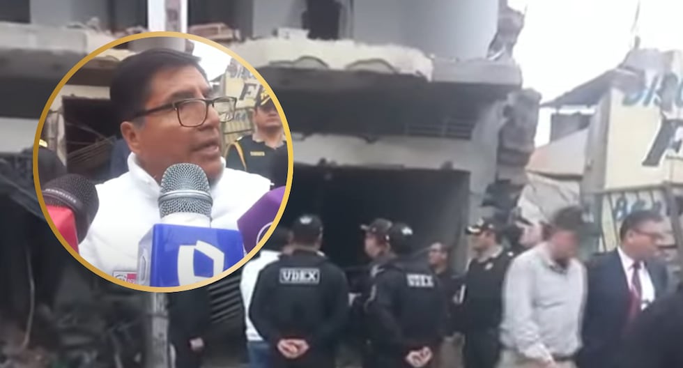 Ministro del Interior llega a Trujillo y descarta atentado por extorsión: “Se trataría de una disputa por espacios territoriales” Ministro Malaver llegó a la zona del atentado en Trujillo, indicó que 