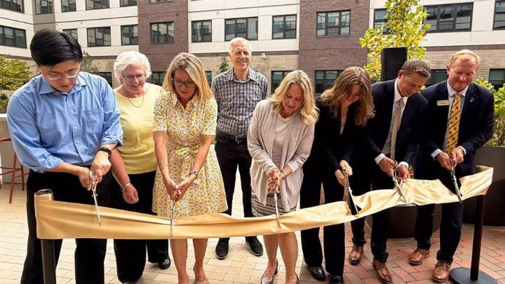 Purdue cuts ribbon on new student housing complex