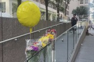 Hundreds honor security guard killed in New York office tower shooting