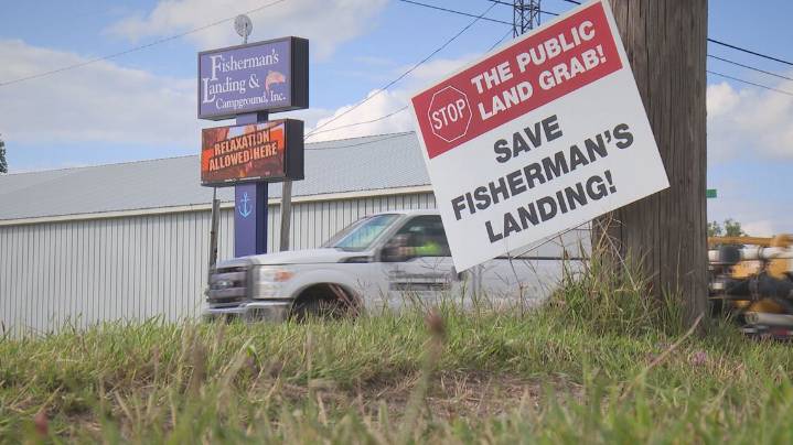 Campers rally to 'save Fisherman's Landing' as Muskegon plans waterfront revamp