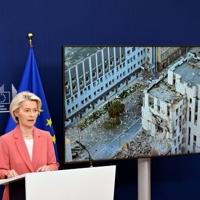 EU summons Russian envoy after mission damaged in Kyiv strike