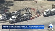 Water outage for thousands of customers in Porter Ranch, Granada Hills may last through weekend