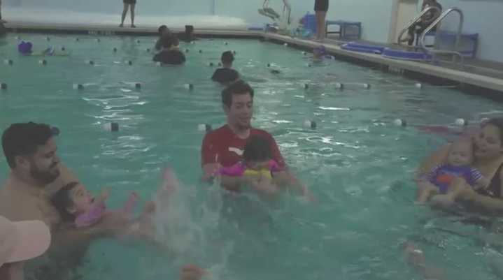 Swim school urges teaching children water safety after 2 near drownings