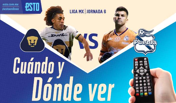 Pumas vs Puebla: horario, fecha y transmisión de la jornada 6 del Apertura 2025