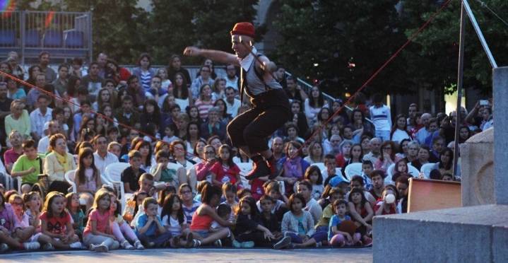 El Festival de Circo en Segura reúne a más de 2.000 personas