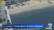 Los Angeles County warns people to avoid ocean waters at beaches due to high bacteria levels ahead of heat wave