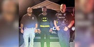 Man wearing Batman pajamas nabs burglary suspect before police arrive