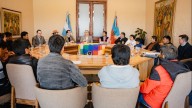 Jalil y caciques de Belén articulan obras para el desarrollo de las comunidades