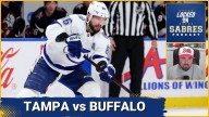 The Tampa Bay Lightning are declining, but not fast enough for the Buffalo Sabres to catch up