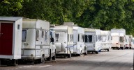 Caravan torched in Clifton Down arson attack