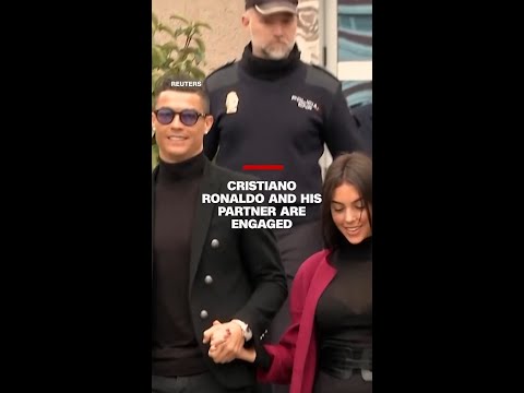 Cristiano Ronaldo and his partner Georgina Rodríguez are engaged