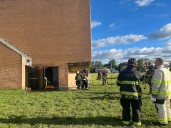 Fire breaks out at former Cleveland high school undergoing renovation in city’s Hough neighborhood