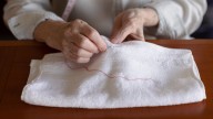 Don't Throw Out Old Towels, Upcycle Them Into A Cute DIY Bathmat
