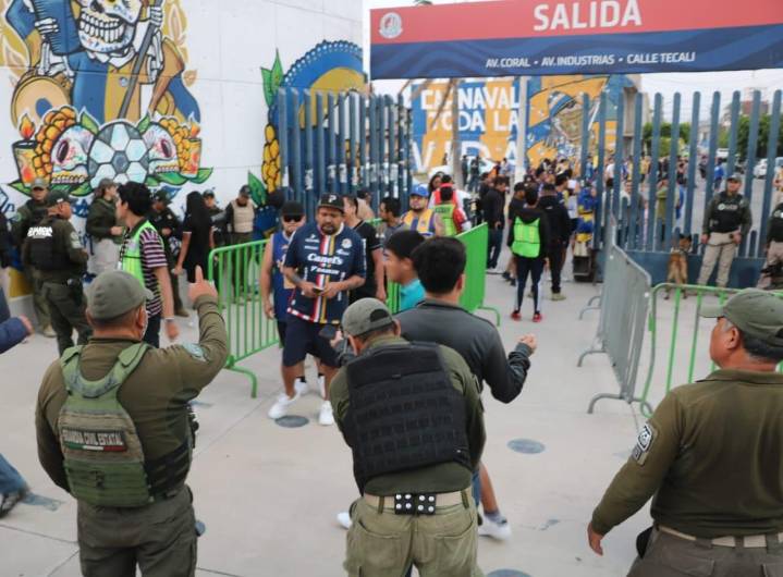 AUTORIDADES DEFINEN OPERATIVO “ESTADIO SEGURO” POR LA VISITA DE CRUZ AZUL ESTE LUNES