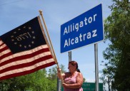 Florida updated agreement on handling detainees at ‘Alligator Alcatraz,’ but a month after it opened