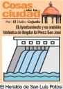 Cosas de la Ciudad; El Ayuntamiento y su omisión histórica de limpiar la Presa San José