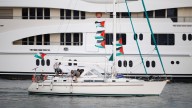 Siete embarcaciones de la flotilla hacen parada técnica en Baleares por problemas mecánicos