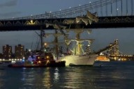 Buque-escuela Cuauhtémoc reanuda sus operaciones tras chocar con el puente de Brooklyn