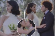 Selena Gomez wears romantic Ralph Lauren wedding dress to marry Benny Blanco