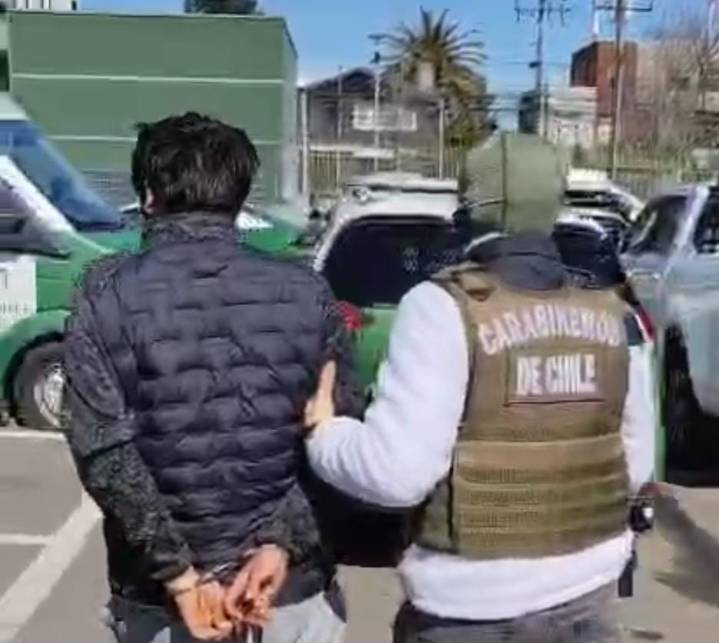 SIP de Carabineros detuvo a tercer involucrado en violento asalto a minimarket en Chillán.