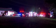 Scene video: Crews fight South Omaha house fire