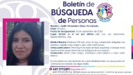 Desaparece Judith Alexandra, fue a una fiesta patria en Jalisco y no regresó, está embarazada