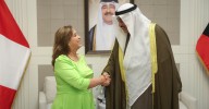 Dina Boluarte mantuvo reunión bilateral con el príncipe heredero de Kuwait en tercer día de la Asamblea General