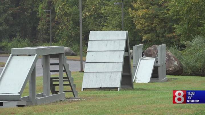 Eagle Scout designs K-9 obstacle course for Connecticut State Police