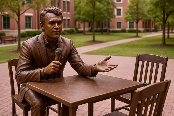 New College Of Florida Announces Statue Of Charlie Kirk On Campus