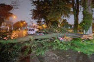 Hubo alerta naranja. El temporal dejó un caos de daños y complicaciones en Mar del Plata