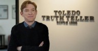 Domhnall Gleeson looks at the newspaper business in 'The Paper'