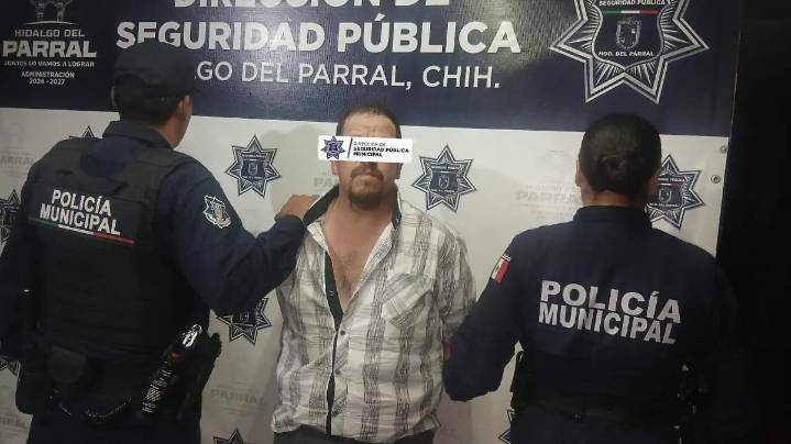 Detienen en Parral a hombre por supuesto robo de motocicleta