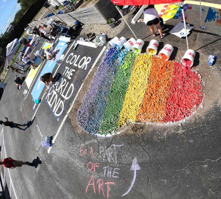 Pictures: Parking Spaces for Pride at Se7enBites