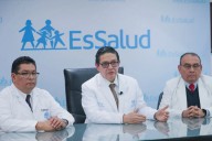 Presidente de EsSalud garantiza atención a asegurados en todo el país
