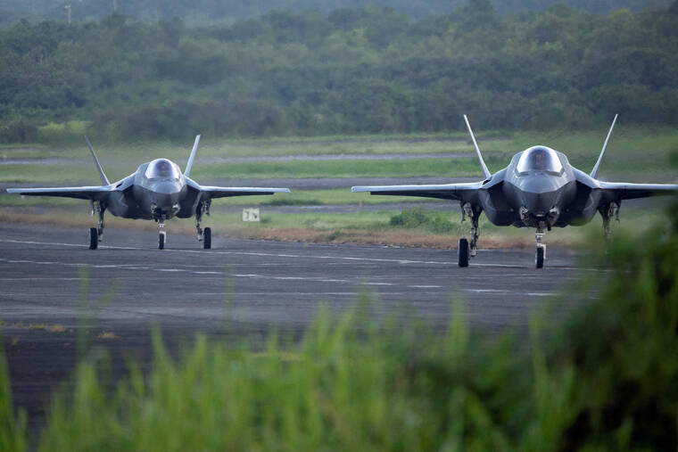 U.S. F-35s seen landing in Puerto Rico amid Venezuela tensions