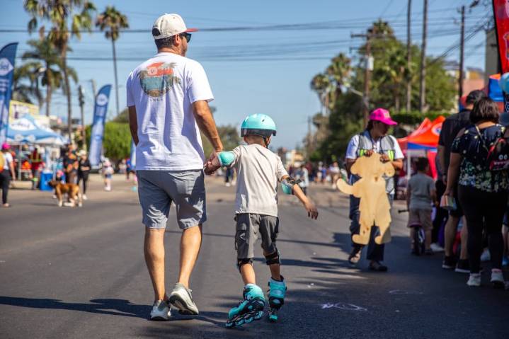 Cierran avenida en Playas para mostrar que las calles también son para caminar y disfrutar