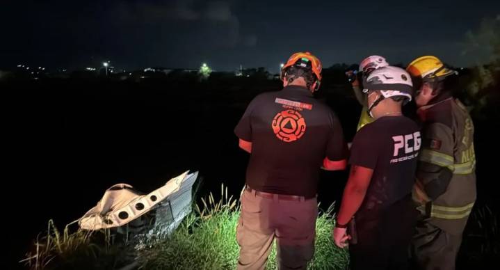 Caída de avioneta en Nuevo León deja dos muertos (VIDEO)