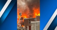 Kennett fire crews help battle downtown blaze in Rector, Arkansas