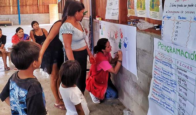 Amazonas: Mujeres lideresas y sabias Awajún se fortalecen para guiar comunidades libres de violencia