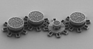 New teeny tiny motors can fit inside the strand of a piece of hair