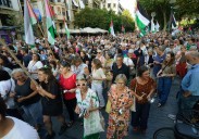 Gipuzkoa sale a la calle a favor de Palestina