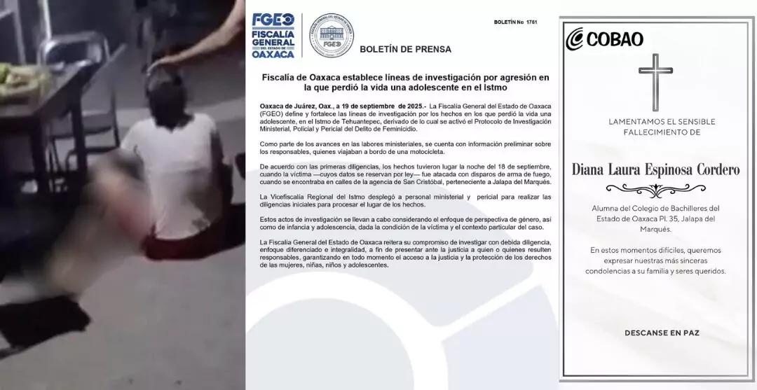 La mataron mientras cenaba: crimen brutal apaga la vida de adolescente en Tequisistlán