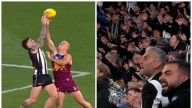 AFL 2025: Collingwood v Brisbane Lions preliminary final, Jamie Elliott non-free kick, umpiring decisions, video, highlights