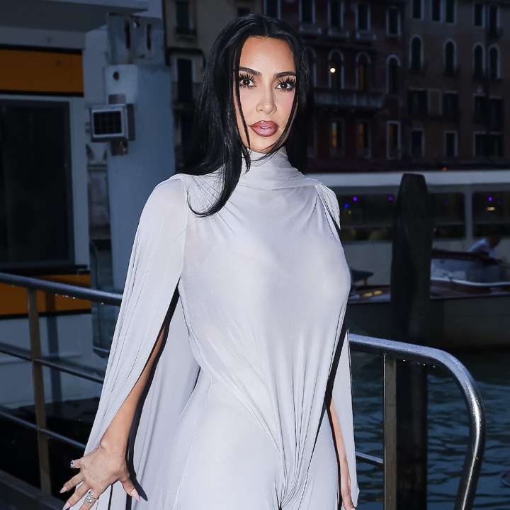 Kim Kardashian Flashes Rarely