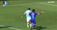 ¿Fue penal? Fernando Pacheco cayó en área rival en la última jugada del partido entre Sporting Cristal y Alianza Atlético últimas